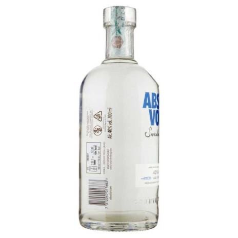 Absolut Clear Vodka Palette Cl.70 Vol.40° thumbnail