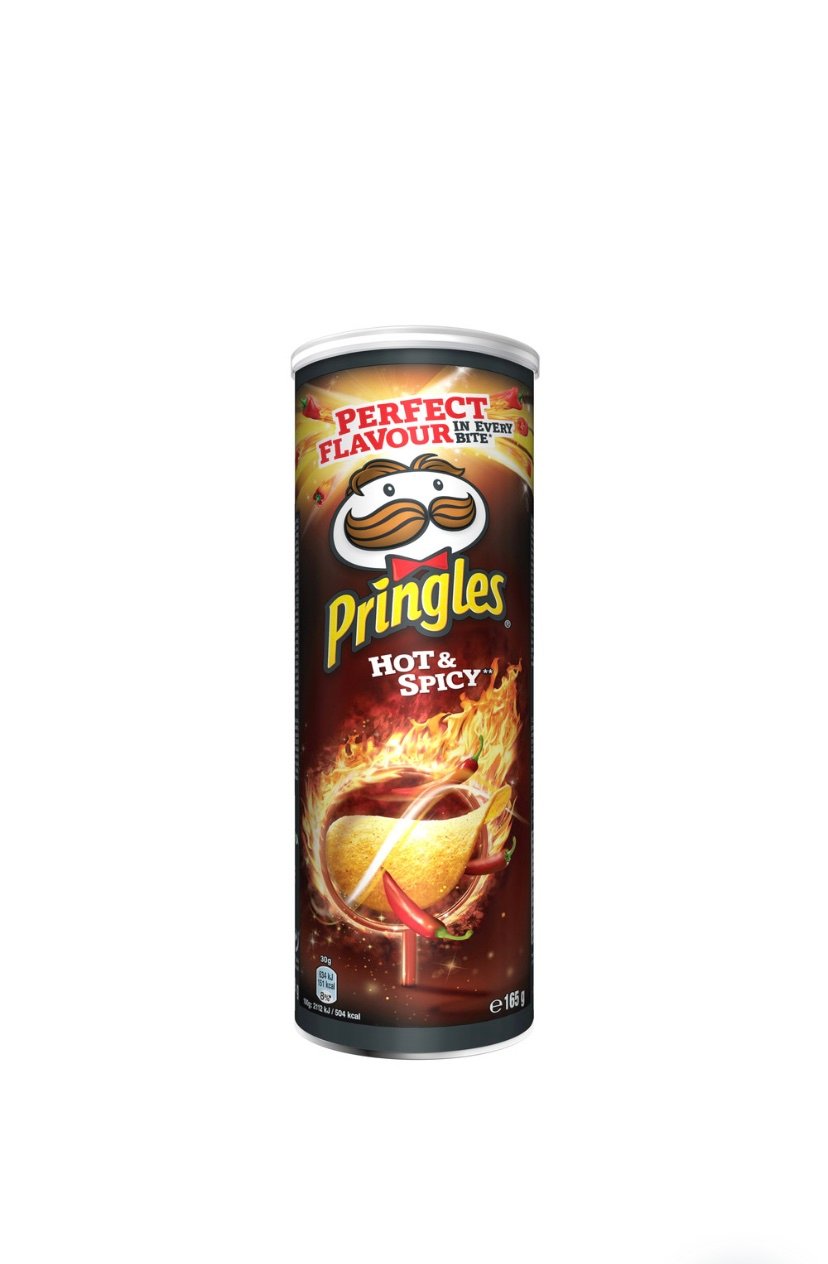 Hot &amp; Spicy Pringles 165g