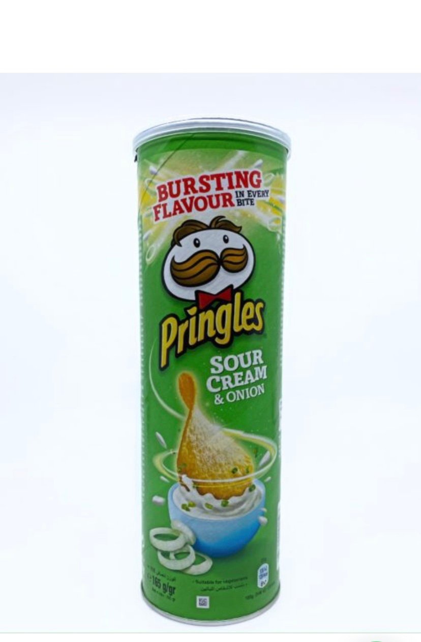 Sure Cream Pringles &amp; Onion 165g