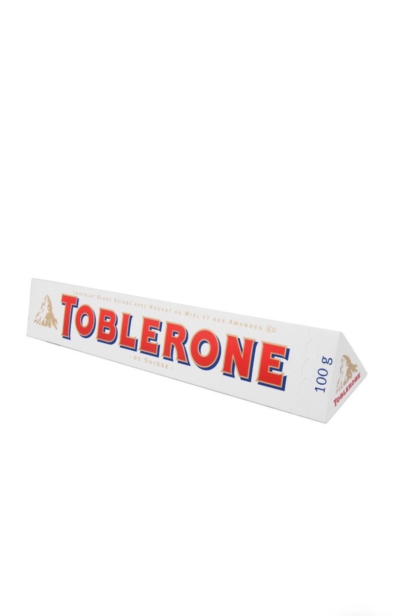 Toblerone White Bar 100g