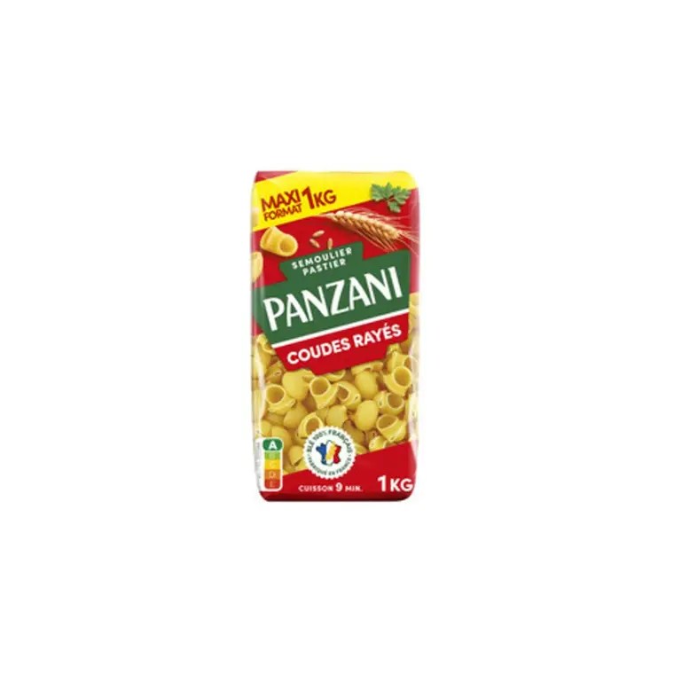 Panzani Striped Elbow Pasta Palette 1KG